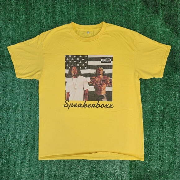 OutKast Big Boi Andre 3000 Stankonia Speakerbox Shirt XL Double Sided - Picture 2 of 7